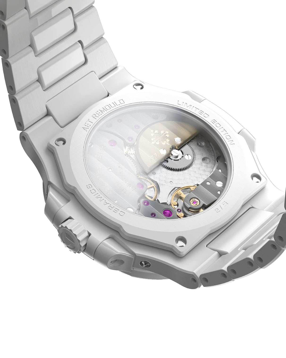 Patek 5712 Gemstone Ceramic AET Remould AETHER 百达翡丽 海蓝宝石 鹦鹉螺5712 AET Remould AETHER | WORLDTIMER