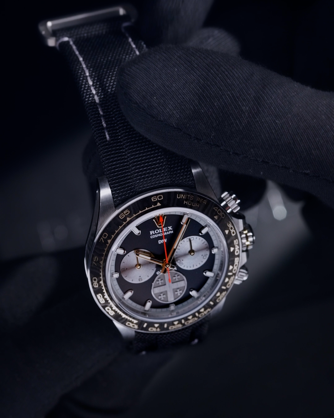 Titanium Rolex DiW Daytona GEORGIA'S HERITAGE 限量一支 钛金属劳力士 DiW迪通拿 | WORLDTIMER