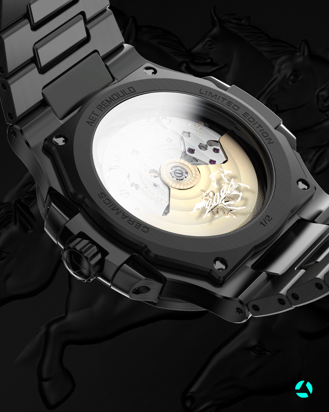 🧧 Horse Year Diamond Nautilus｜CNY Special 🐎 喜迎马年春节 🐴 AET REMOULD 百达翡丽 钻石鹦鹉螺💎 | WORLDTIMER