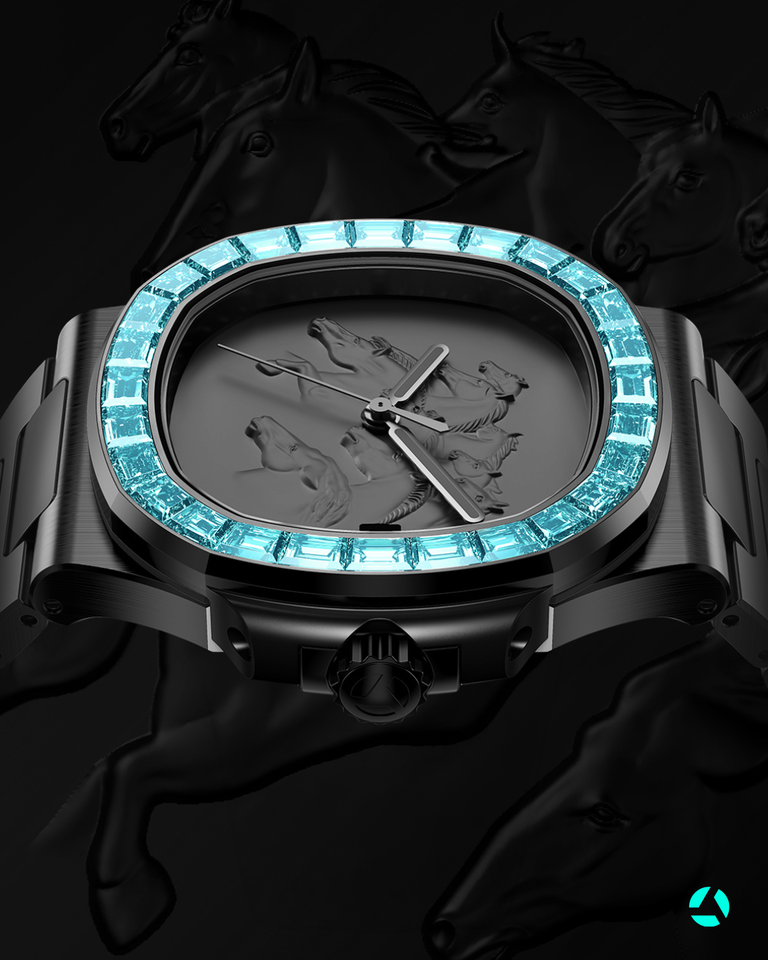 🧧 Horse Year Diamond Nautilus｜CNY Special 🐎 喜迎马年春节 🐴 AET REMOULD 百达翡丽 钻石鹦鹉螺💎 | WORLDTIMER