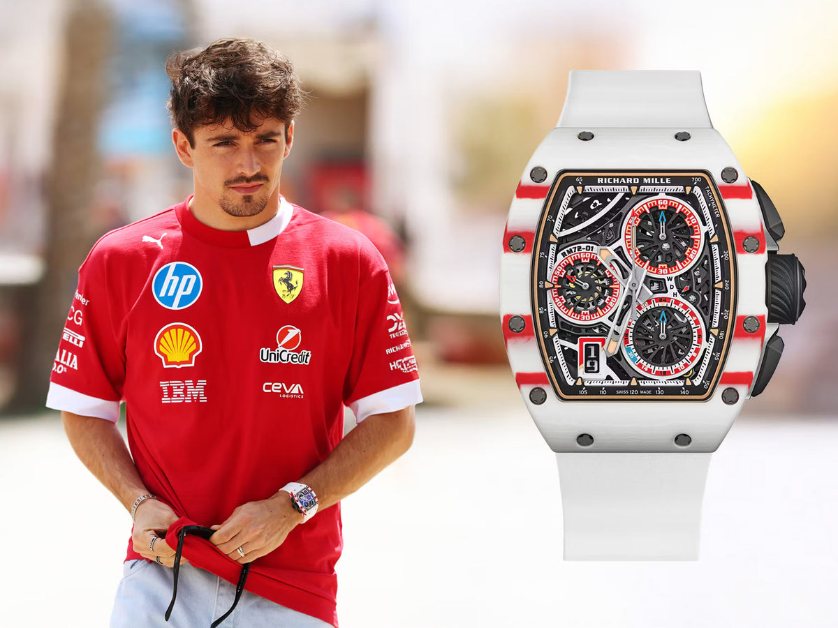 Richard Mille RM 72-01 Charles Leclerc 理查德米勒法拉利 RM 72-01 自动上链飞返计时码表 | WORLDTIMER