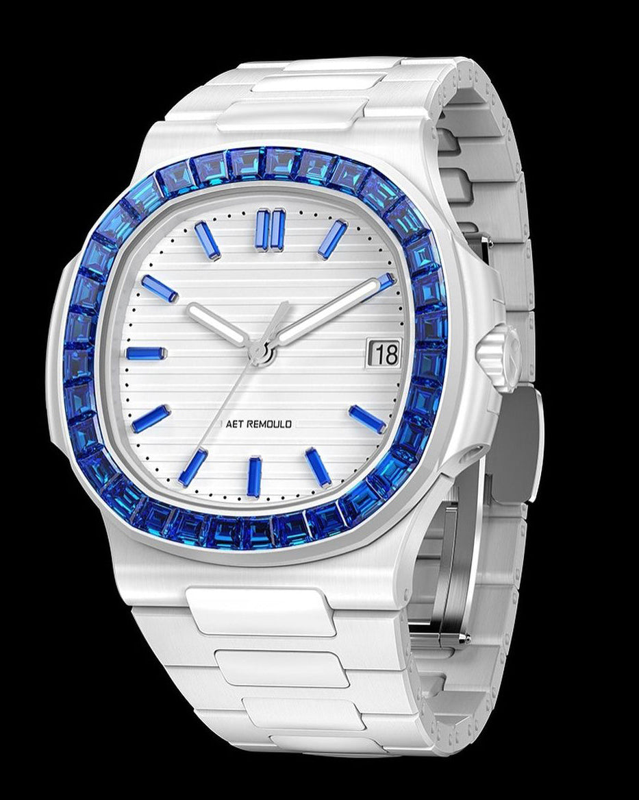 AET REMOULD Patek Philippe Nautilus 5711 ROYAL BLUE MELODY 百达翡丽5711 | WORLDTIMER