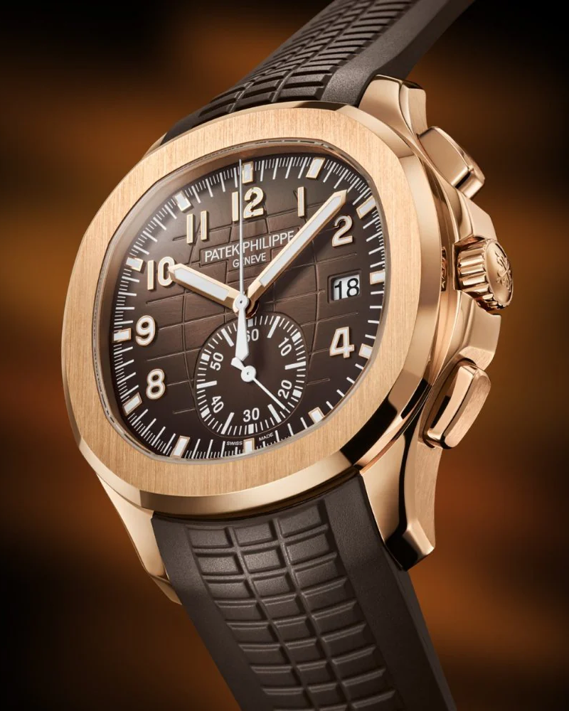 Patek Aquanaut 5968R-001 Rose Gold Watch 百达翡丽Aquanaut 5968R 玫瑰金腕表 | WORLDTIMER