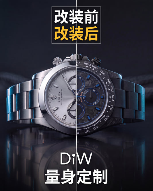 Free Upgrade To【UNIQUE】DiW Watch 免费升级成【独一无二】的【DiW】手表 | WORLDTIMER