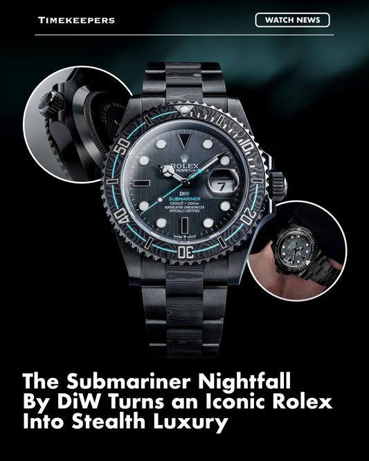 DiW Rolex Submariner NIGHTFALL DiW 劳力士水鬼 | WORLDTIMER