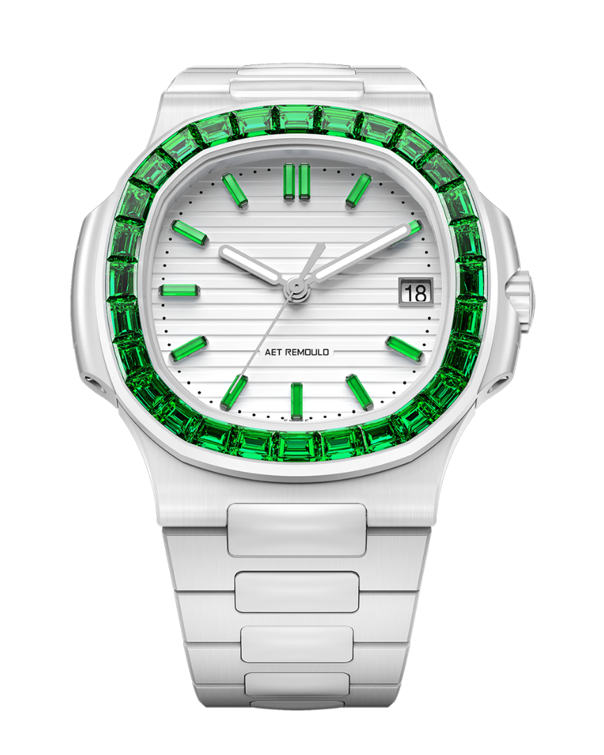 AET REMOULD Patek Nautilus 5711 "SERENDIPITY IN GREEN" 百達翡麗5711 全陶瓷手錶 | WORLDTIMER