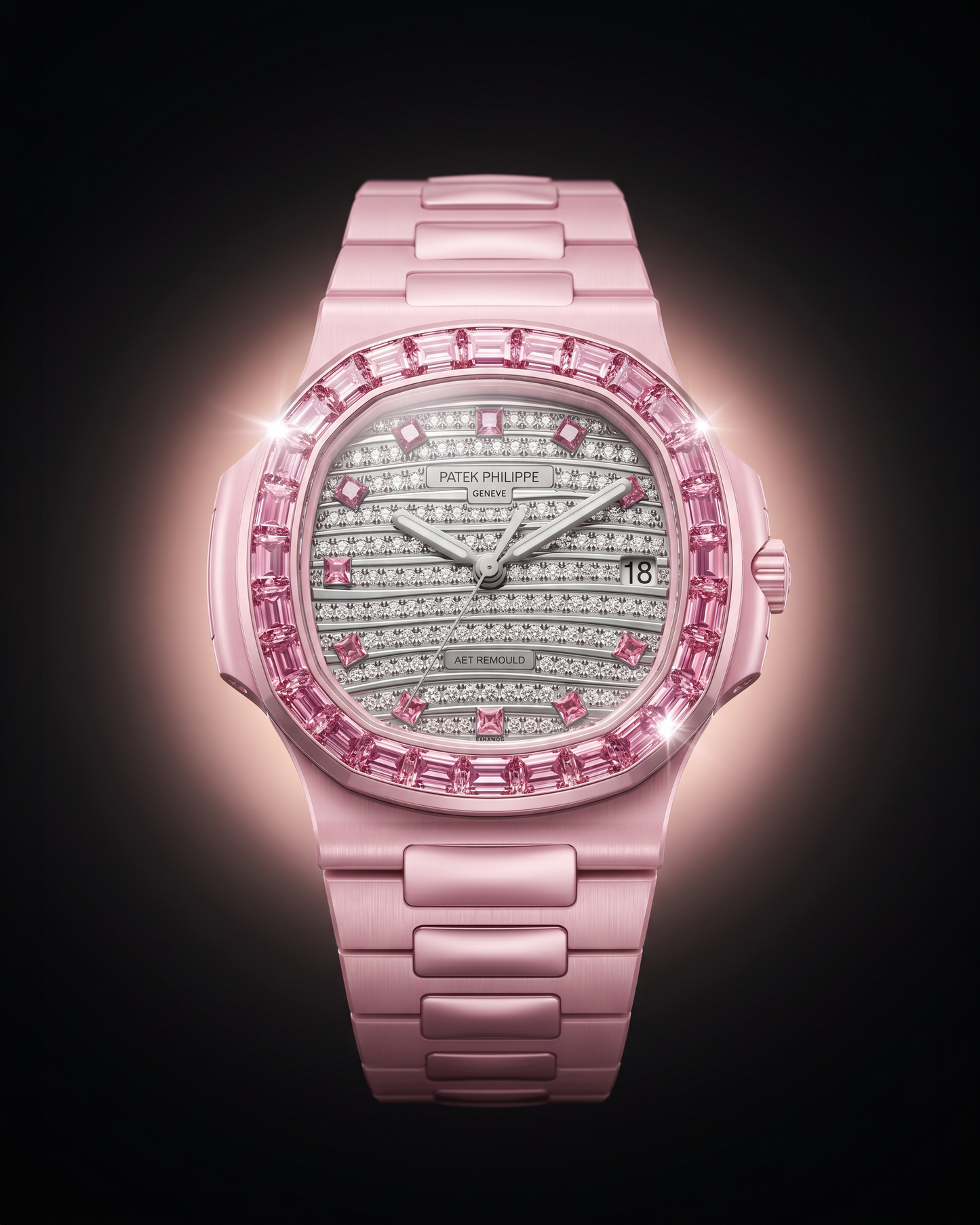 AET REMOULD Diamond Patek Nautilus GLIESE 百达翡丽鹦鹉螺 满天星 GLIESE | WORLDTIMER