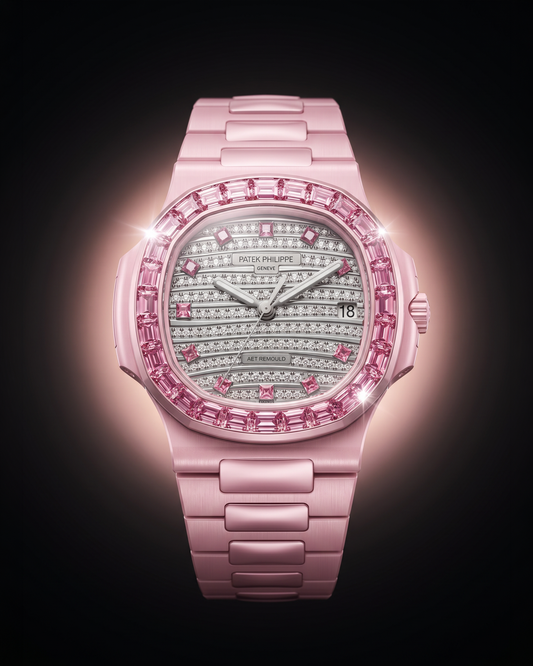 AET REMOULD Diamond Patek Nautilus GLIESE 百达翡丽鹦鹉螺 满天星 GLIESE | WORLDTIMER