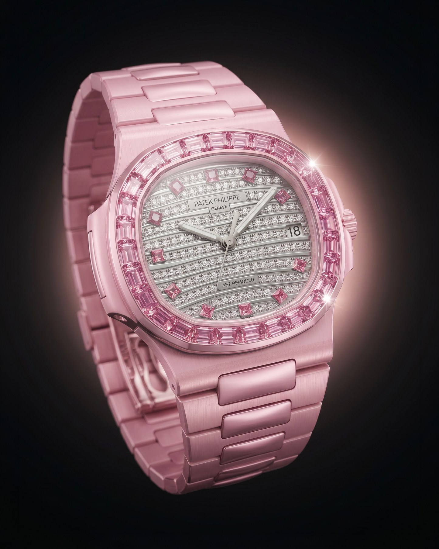 AET REMOULD Diamond Patek Nautilus GLIESE 百达翡丽鹦鹉螺 满天星 GLIESE | WORLDTIMER
