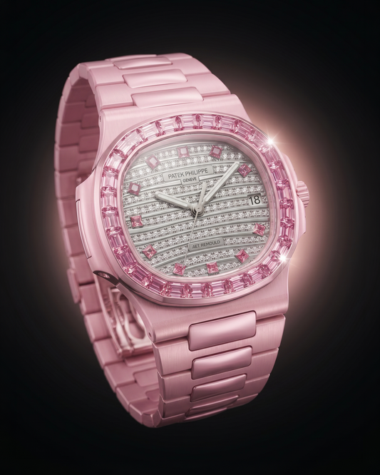 AET REMOULD Diamond Patek Nautilus GLIESE 百达翡丽鹦鹉螺 满天星 GLIESE | WORLDTIMER
