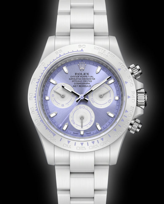 AET REMOULD Ceramic Rolex Daytona IRIS ASH 陶瓷劳力士 迪通拿 | WORLDTIMER