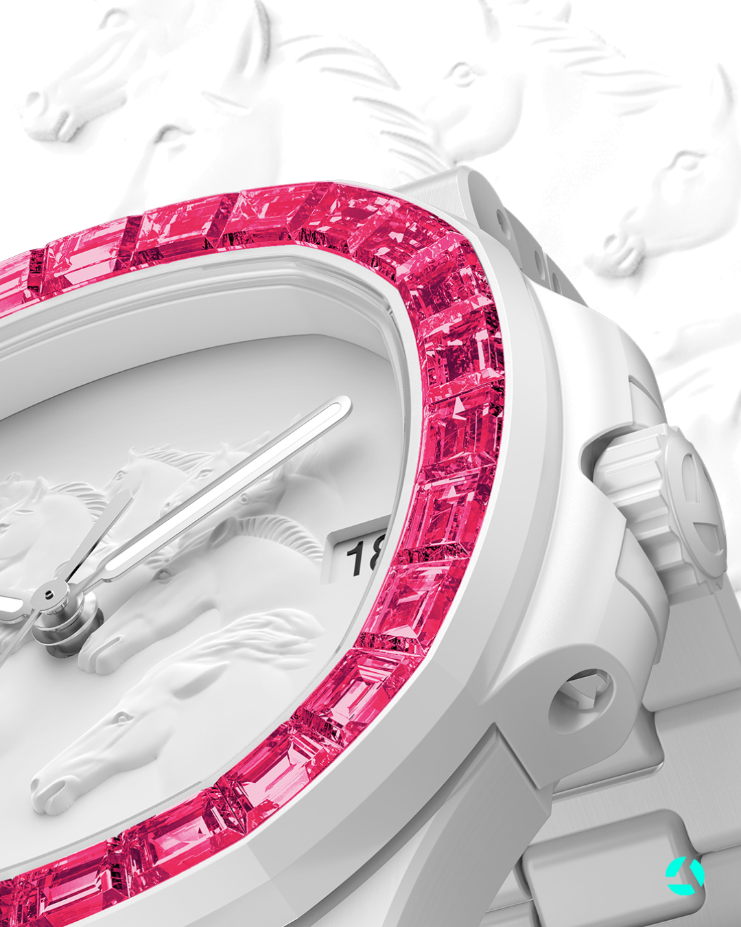 💎AET REMOULD Patek Diamond Nautilus TOPAZ｜HORSE Year CNY Edition🐎🧧 马年春节 百达翡丽 钻石鹦鹉螺 时尚女表 | WORLDTIMER