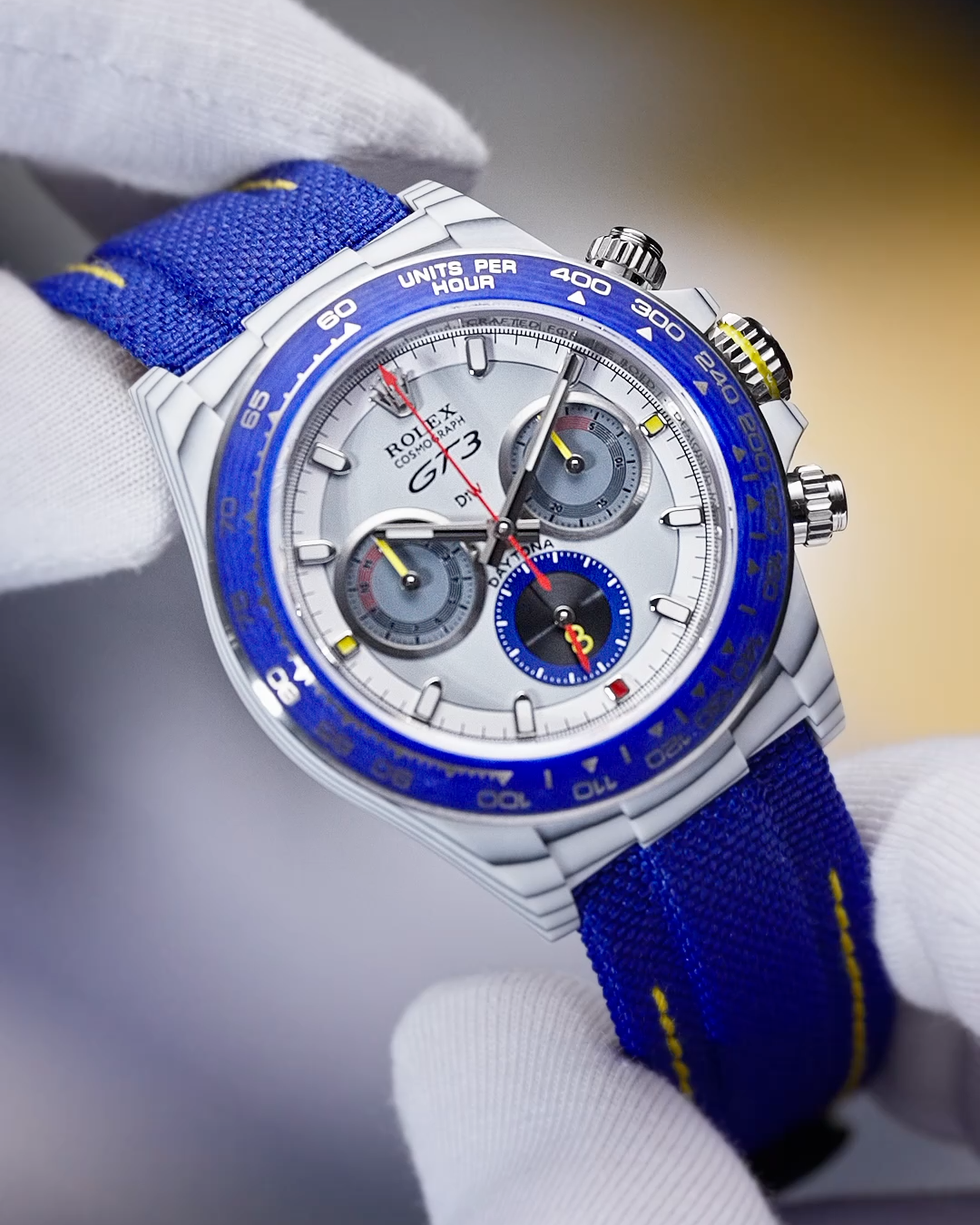 Porsche 911 GT3 Rolex DiW Daytona CarboQuartz UNIQUE WATCH 保时捷911 GT3 劳力士 DiW迪通拿  独一无二石英纤维腕表 | WORLDTIMER