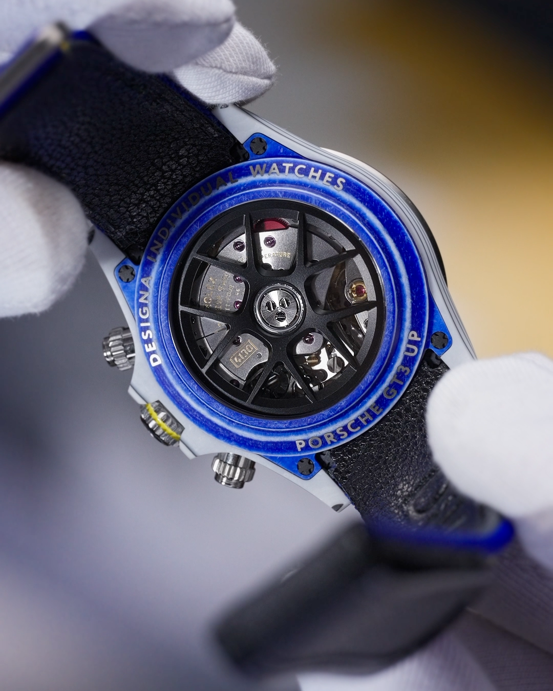 Porsche 911 GT3 Rolex DiW Daytona CarboQuartz UNIQUE WATCH 保时捷911 GT3 劳力士 DiW迪通拿  独一无二石英纤维腕表 | WORLDTIMER