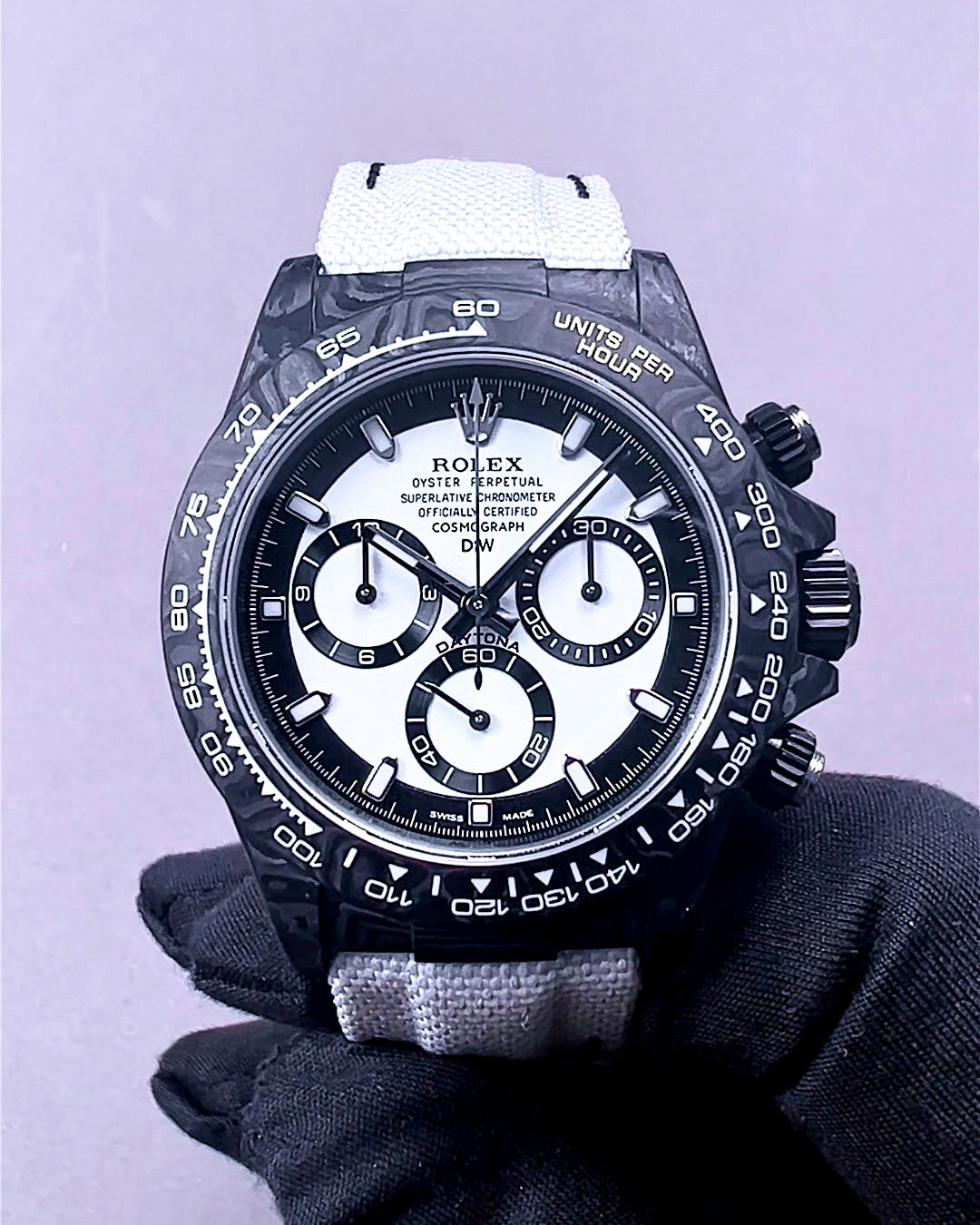 CREAM V2 Rolex DiW Daytona 劳力士DiW 碳纤维迪通拿 | WORLDTIMER