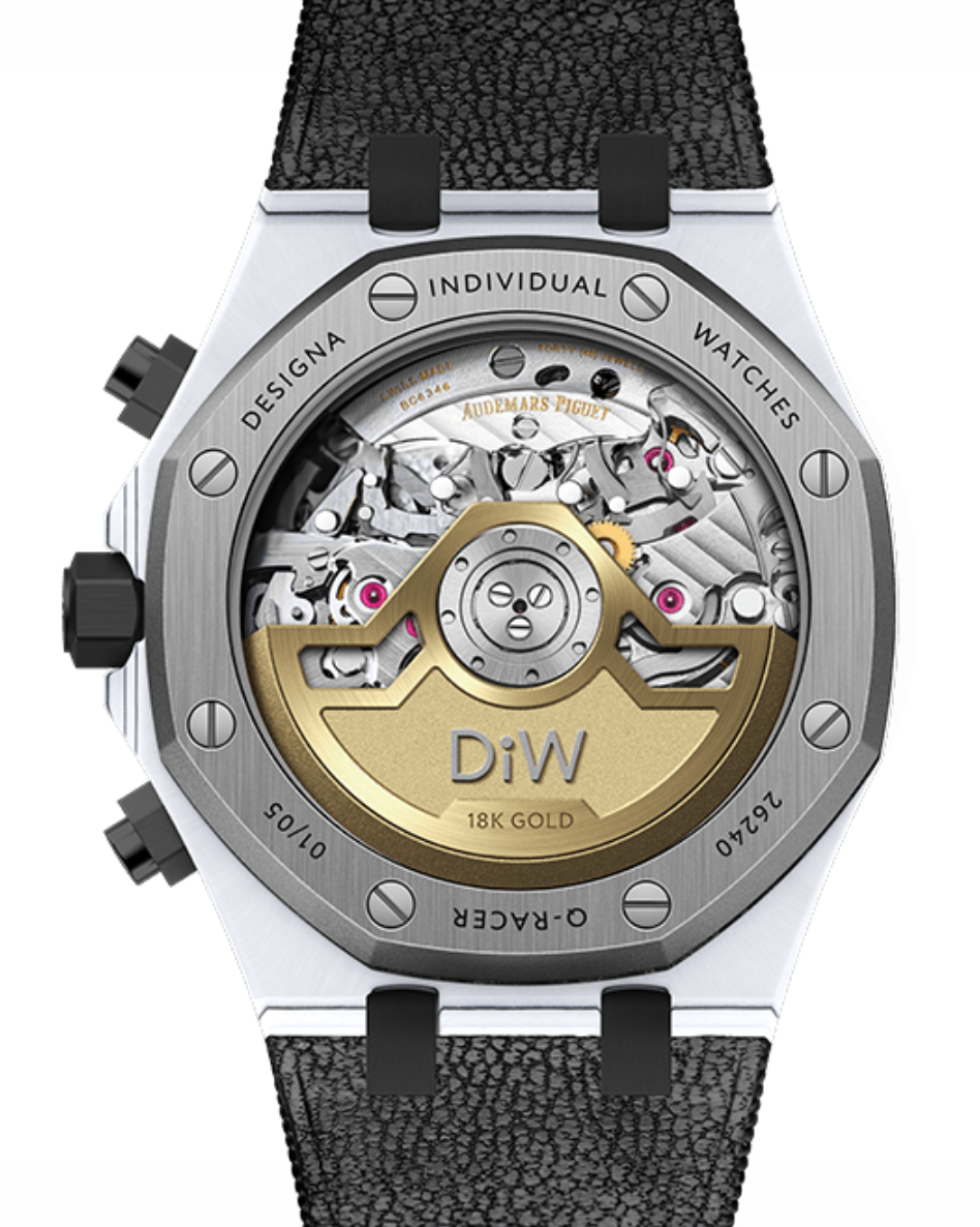 DiW CarboQuartz AP Royal Oak Chronograph 26240 Q-RACER DiW 石英纤维 爱彼皇家橡树计时码表 26240 | WORLDTIMER