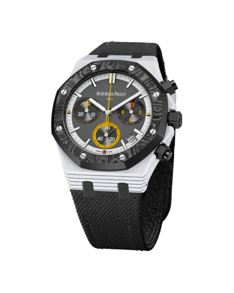 DiW CarboQuartz AP Royal Oak Chronograph 26240 Q-RACER DiW 石英纤维 爱彼皇家橡树计时码表 26240 | WORLDTIMER