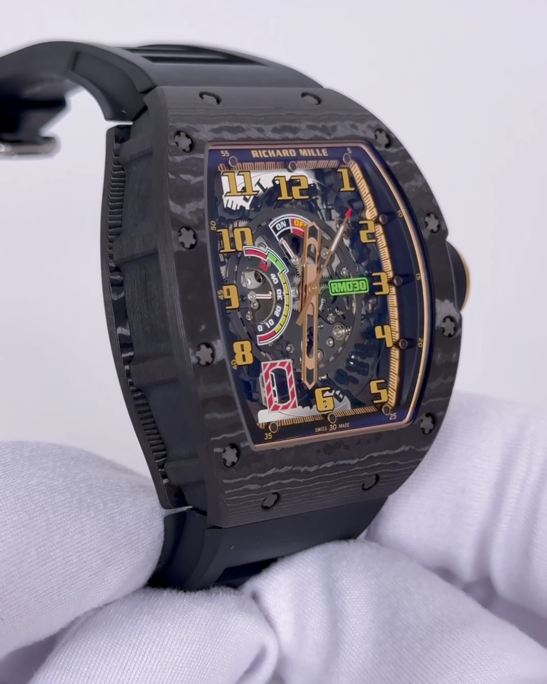Richard Mille RM 30 Ultimate Black Carbon TPT 理查米尔 RM 030 Ultimate 黑色碳纤维TPT | WORLDTIMER