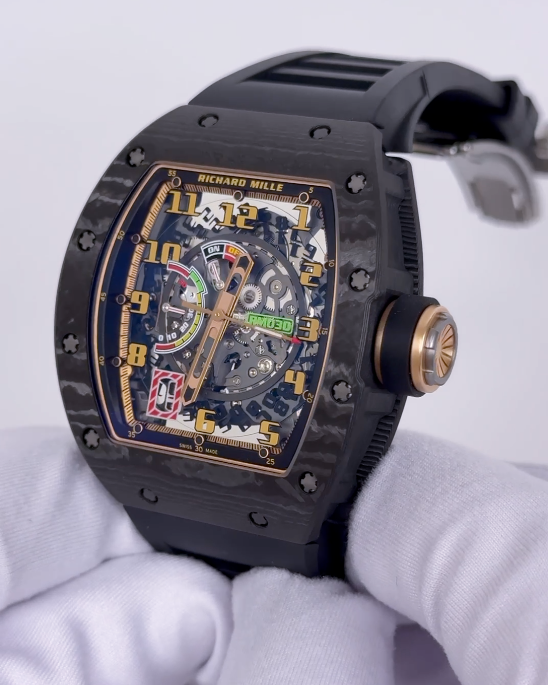 Richard Mille RM 030 Ultimate Black Carbon TPT 理查德米勒 RM 030 Ultimate 黑色碳纤维TPT | WORLDTIMER