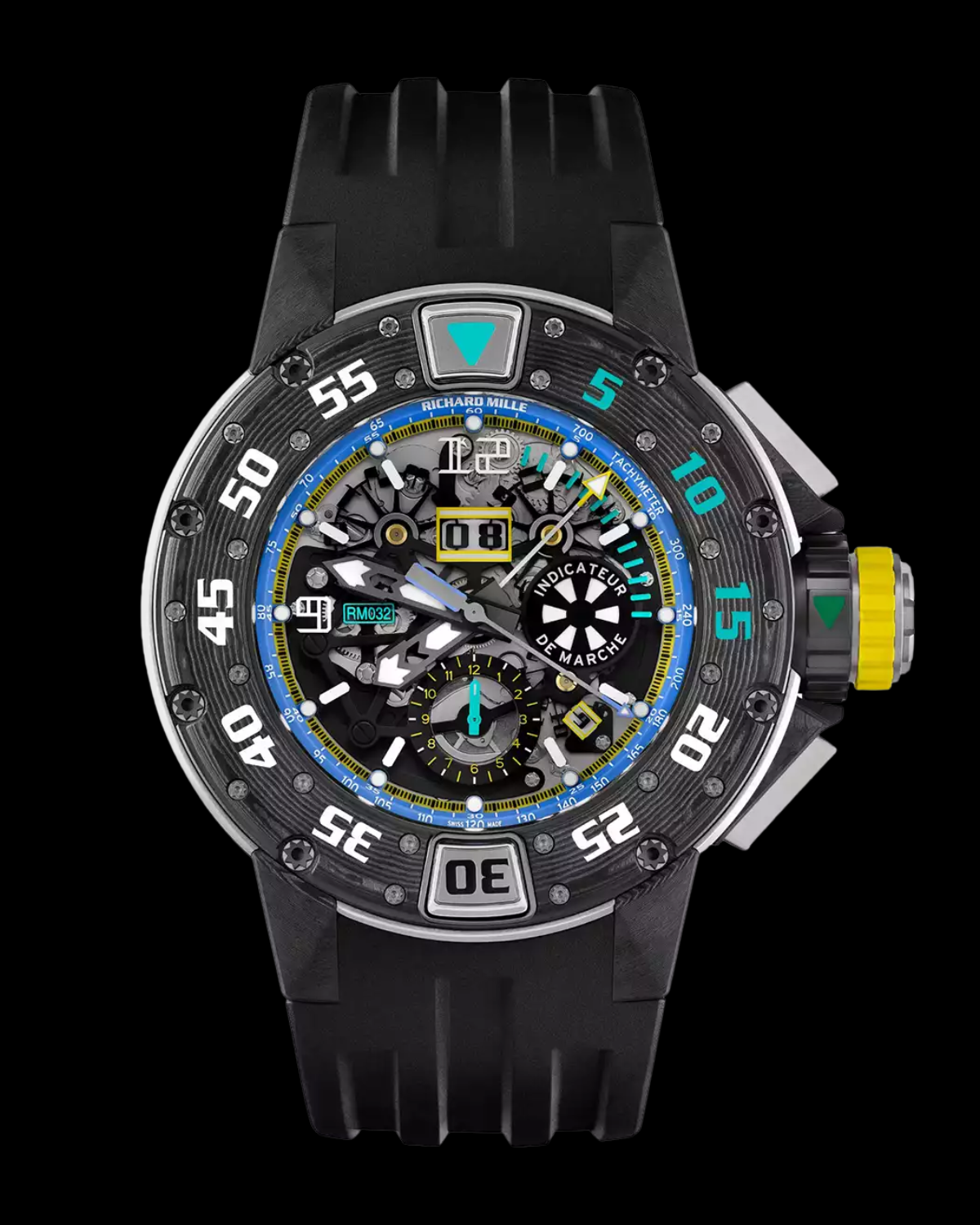 Richard Mille RM 032 Automatic Flyback Chronograph Ultimate Edition  理查德米勒潜水表 RM 32 | WORLDTIMER