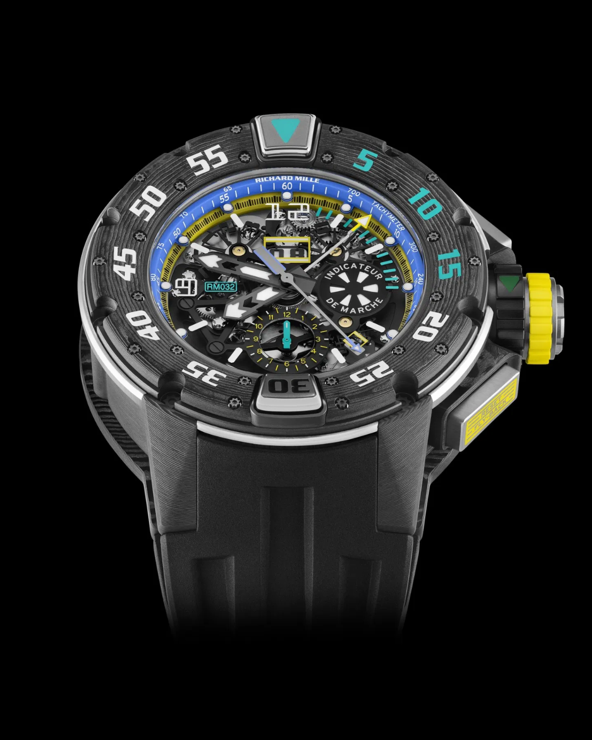Richard Mille RM 032 Ultimate Edition Automatic Flyback Chronograph 理查德米勒 RM32 潜水表 | WORLDTIMER