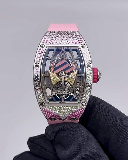 Richard Mille RM 71-02 Bianca Tourbillon Ladies Watch 理查德米勒 RM 71-02 Bianca 自动上链陀飞轮女表 | WORLDTIMER