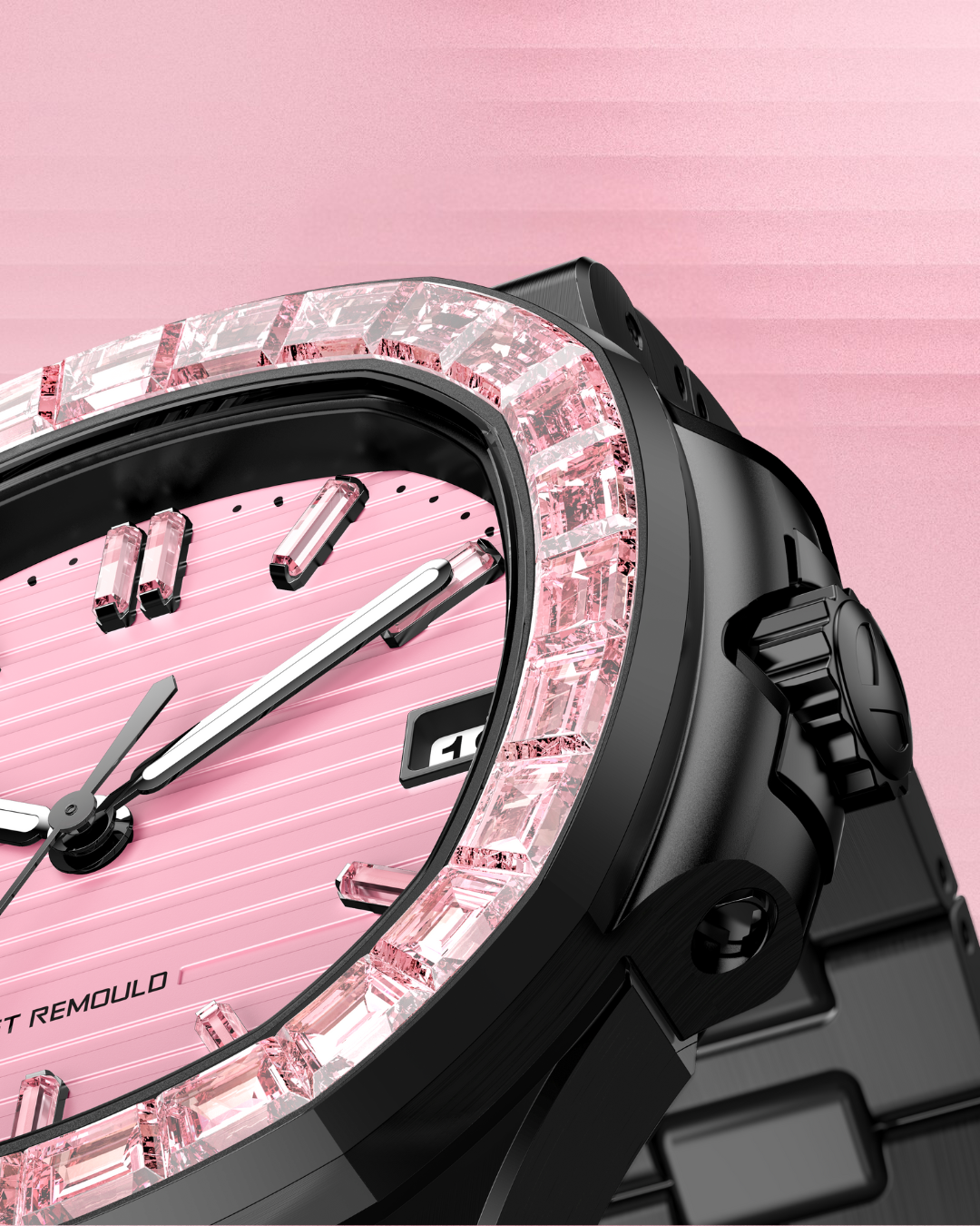 AET REMOULD Patek Philippe Nautilus 5711 ROSEFLARE Black 百達翡麗鸚鵡螺 5711 全黑色陶瓷腕錶 | WORLDTIMER