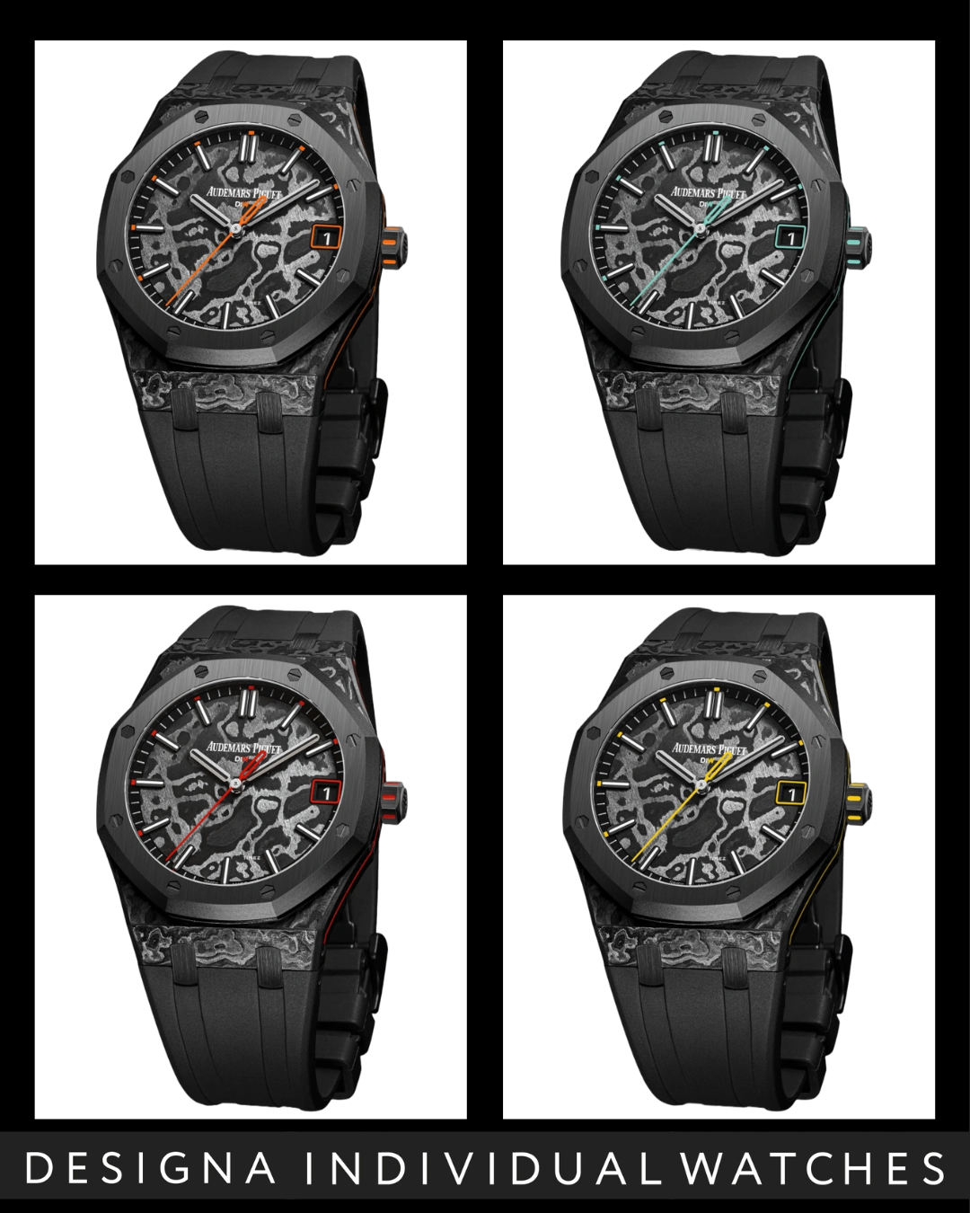 DiW Voidline SPEEDSTER｜NTPT Carbon AP15500 全球最轻 爱彼皇家橡树15500 | NTPT 碳纤维 | 85g | DiW | WORLDTIMER