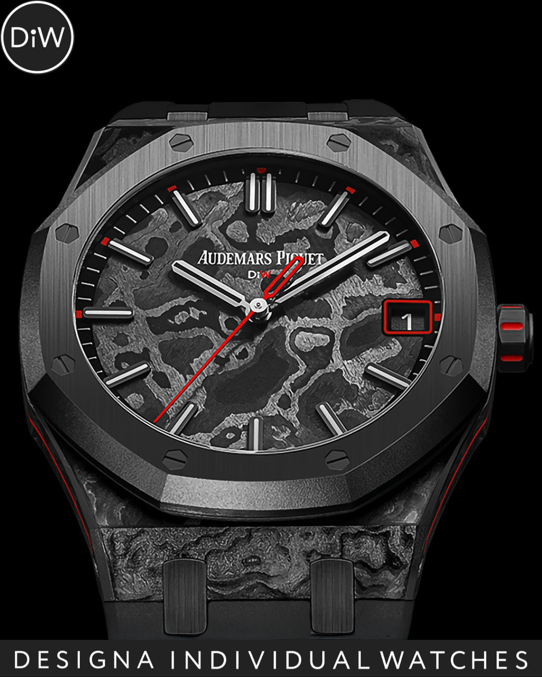 DiW Voidline SPEEDSTER｜NTPT Carbon Royal Oak 15500ST 全球最轻 皇家橡树15500 | NTPT 碳纤维 | 85g | DiW | WORLDTIMER