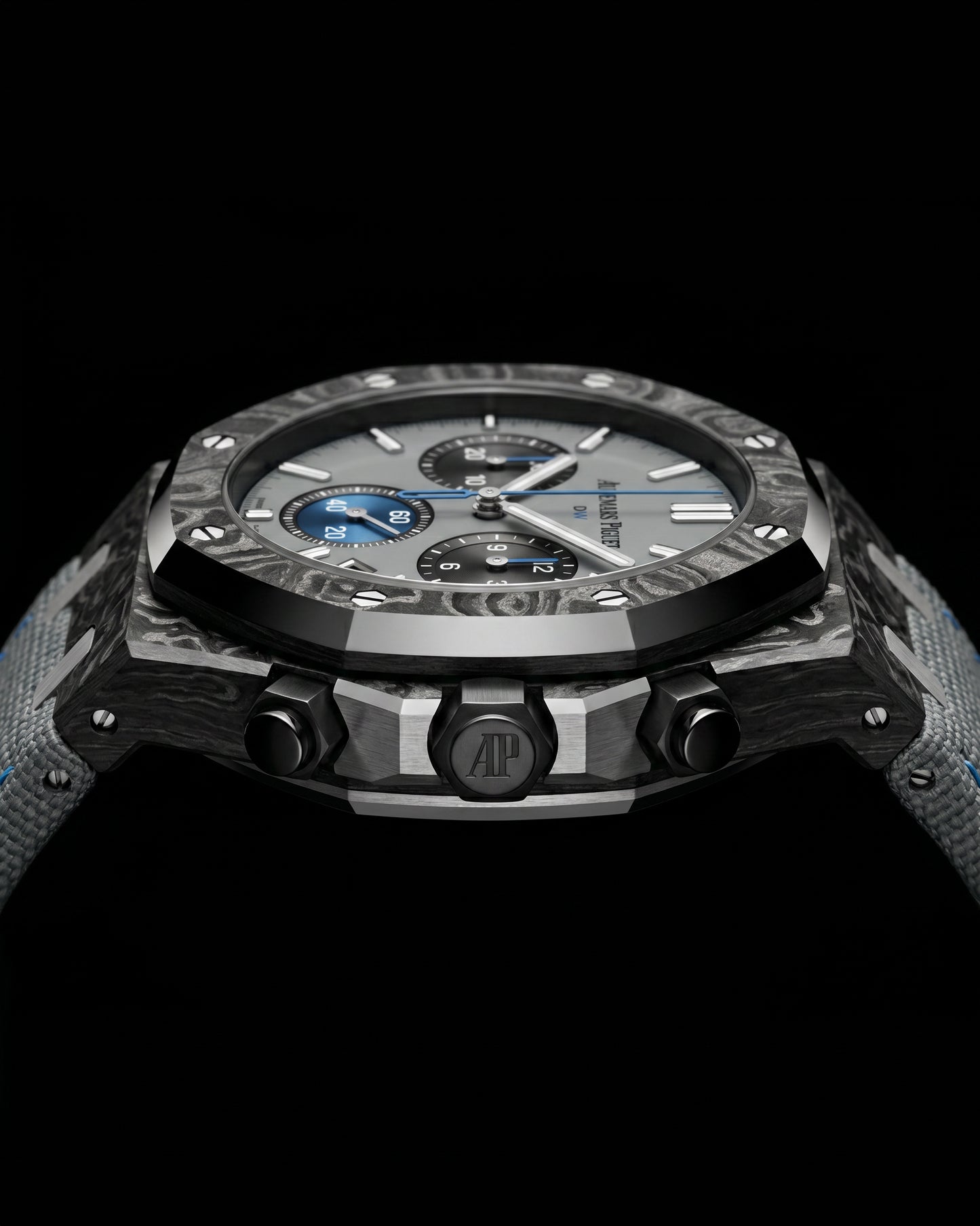 AP Royal Oak Chronograph 26240ST DiW GREWHAWK 爱彼 皇家橡树计时码表 26240ST GREWHAWK | WORLDTIMER