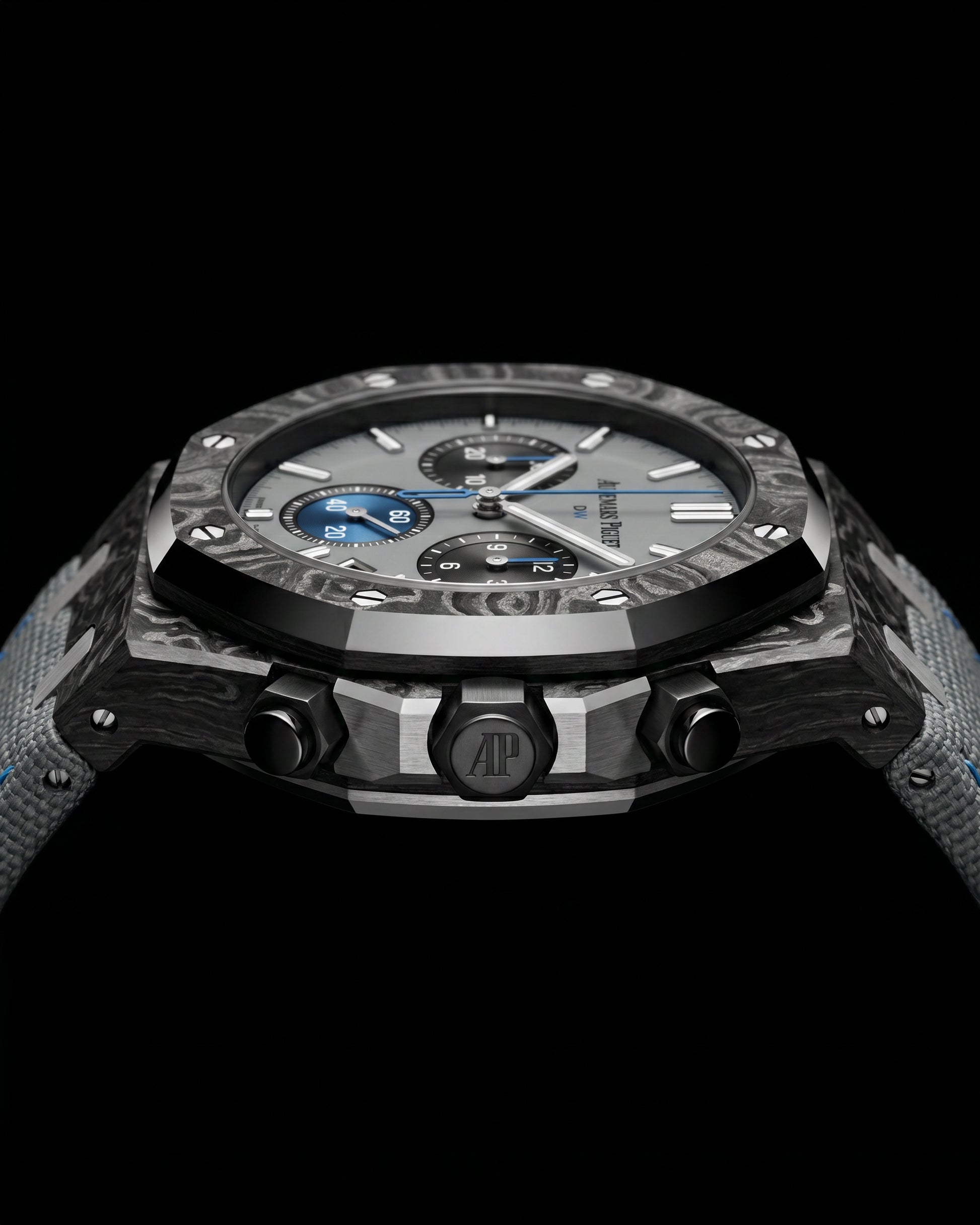 AP Royal Oak Chronograph 26240ST DiW GREWHAWK 爱彼 皇家橡树计时码表 26240ST GREWHAWK | WORLDTIMER