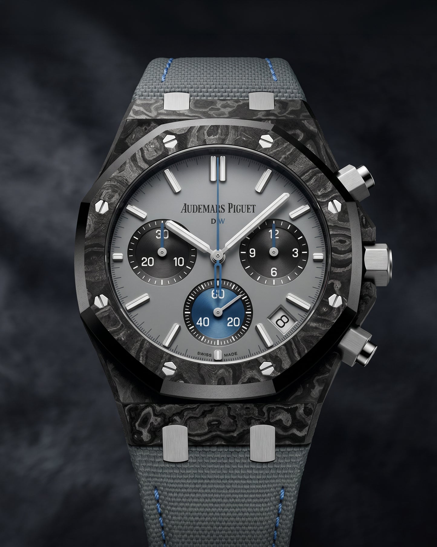 DiW Royal Oak Chronograph 26240ST GREWHAWK DiW 爱彼 皇家橡树计时码表 26240ST GREWHAWK | WORLDTIMER