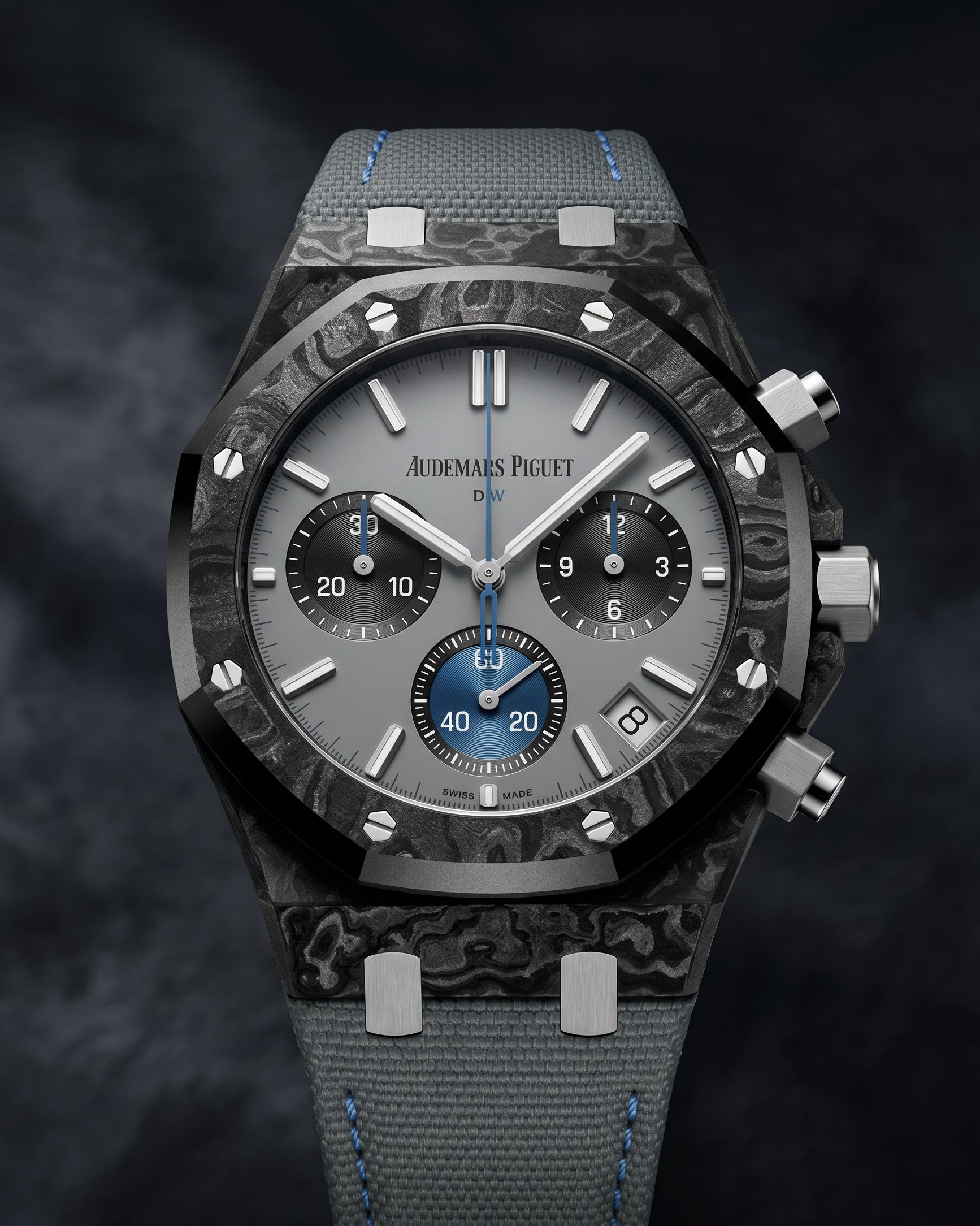 DiW Royal Oak Chronograph 26240ST GREWHAWK DiW 爱彼 皇家橡树计时码表 26240ST GREWHAWK | WORLDTIMER