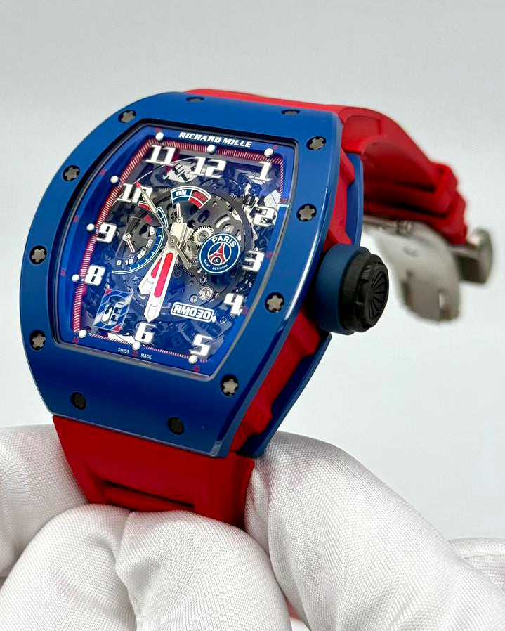 Richard Mille RM 030 PSG (PARIS SAINT-GERMAIN) 理查德米勒限量手表 RM 30 PSG | WORLDTIMER