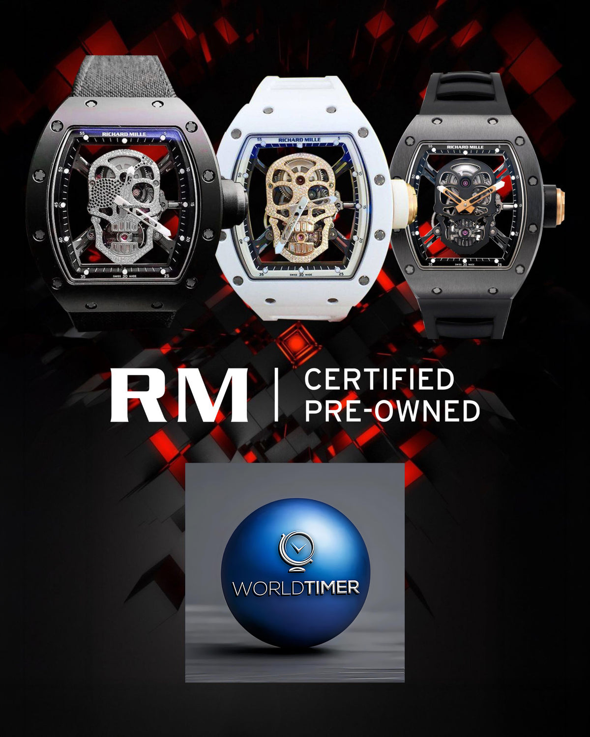 Richard Mille RM 07-03 Cupcake BonBon Collection 理查米尔 RM 07-03 Cupcake BonBon 系列 | WORLDTIMER