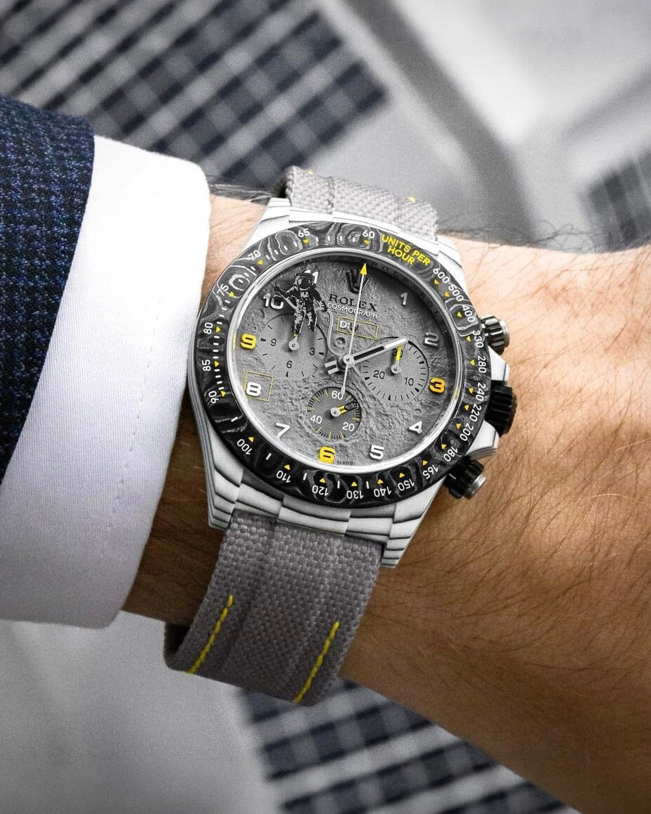 SPACE MISSION Rolex DiW Daytona CarboQuartz 劳力士DiW 石英纤维迪通拿 | WORLDTIMER