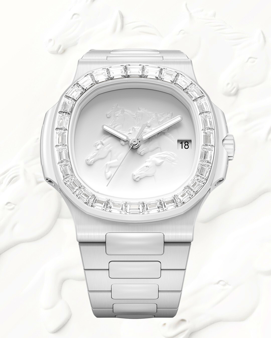 Patek Philippe Nautilus CHINESE HORSE YEAR Ladies Watch 百达翡丽 鹦鹉螺5711 马年定制宝石女士表 | WORLDTIMER