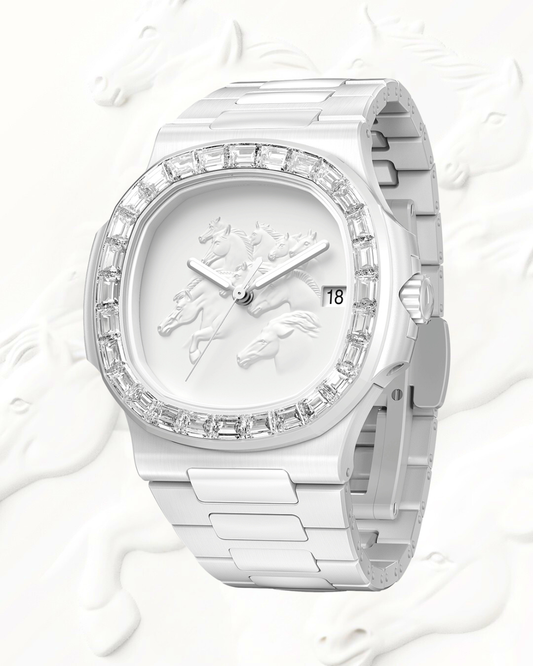 Patek Philippe Nautilus CHINESE HORSE YEAR Ladies Watch 百达翡丽 鹦鹉螺5711 马年定制宝石女士表 | WORLDTIMER
