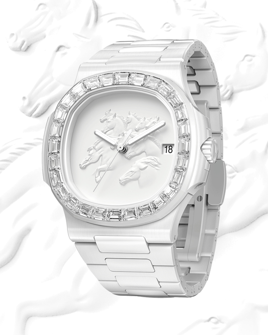 Patek Philippe Nautilus CHINESE HORSE YEAR Ladies Watch 百达翡丽 鹦鹉螺5711 马年定制宝石女士表 | WORLDTIMER