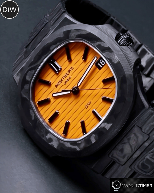 Patek Philippe Nautilus DiW Black Grail Orange Dial 百达翡丽鹦鹉螺 DiW 5711 橙面黑圣杯 | WORLDTIMER
