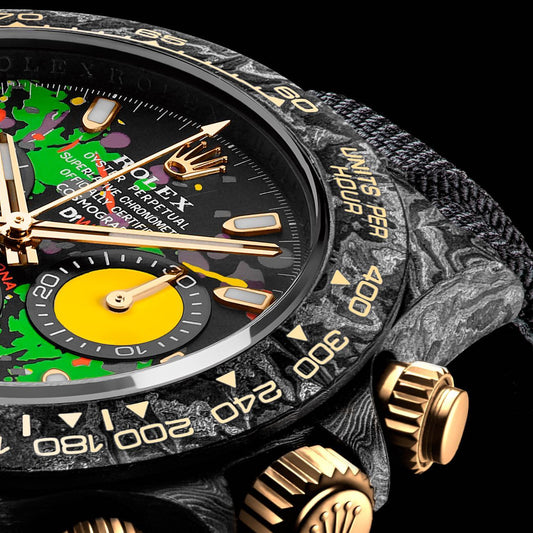 DiW Top Model Rolex Daytona MOTLEY DiW劳力士 碳纤维迪通拿 | WORLDTIMER