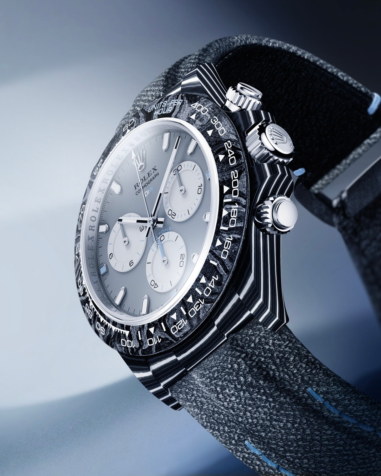 NTPT Carbon Rolex DiW Daytona GHOST RACER 赛车灵感幽灵版 碳纤维劳力士 DiW迪通拿 | WORLDTIMER