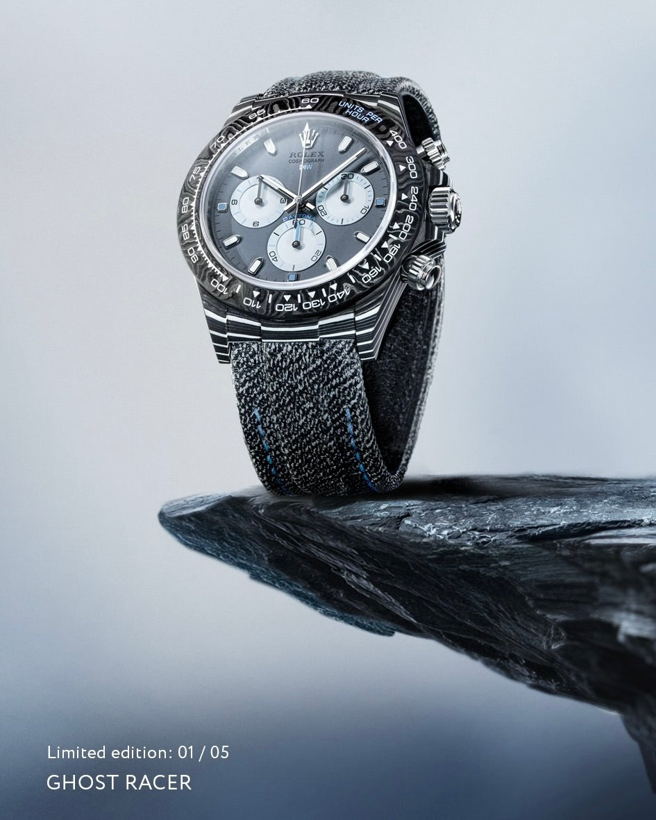 NTPT Carbon Rolex DiW Daytona GHOST RACER 赛车灵感幽灵版 碳纤维劳力士 DiW迪通拿 | WORLDTIMER