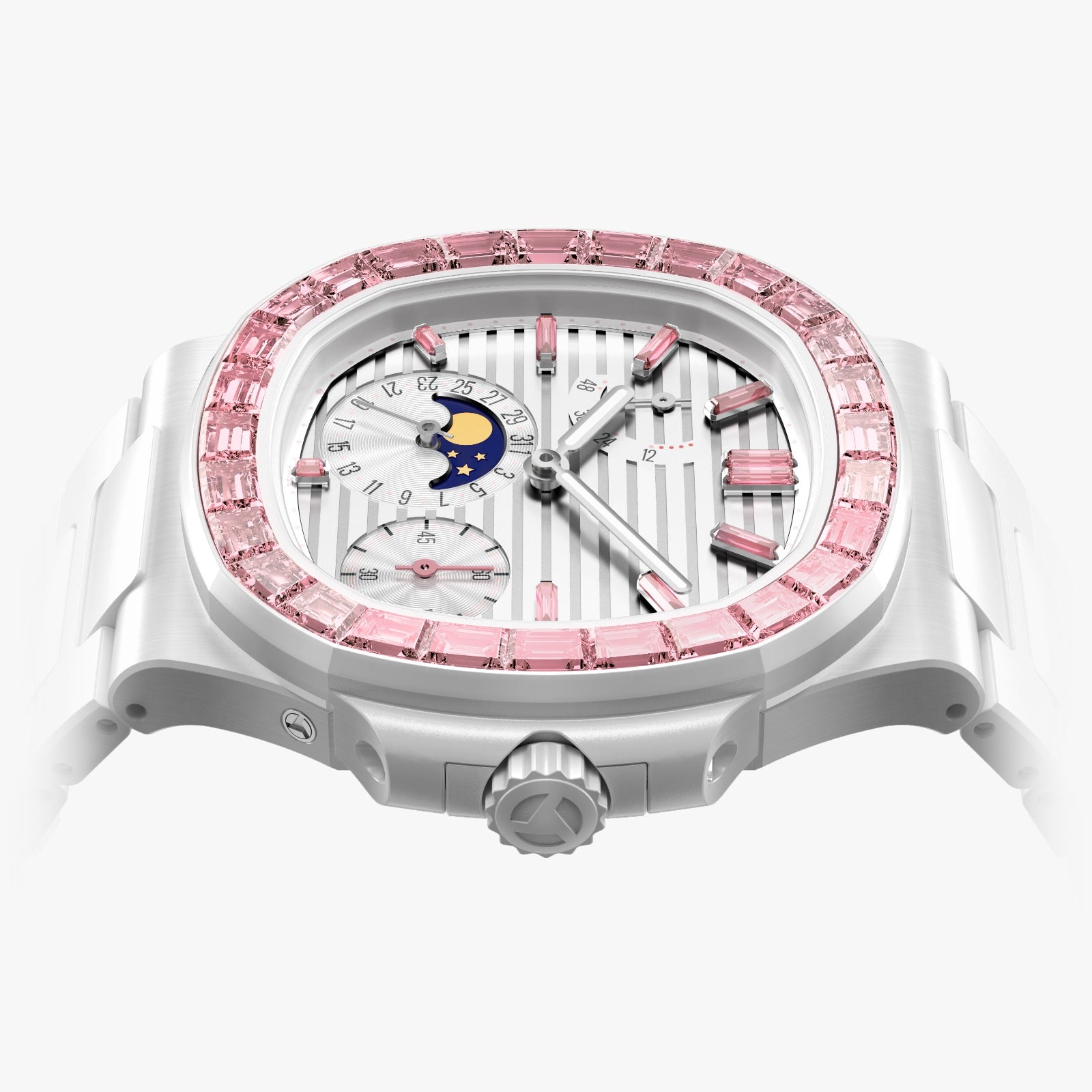 Patek 5712 AET Remould EOS 百达翡丽5712 粉红宝石 鹦鹉螺 | WORLDTIMER