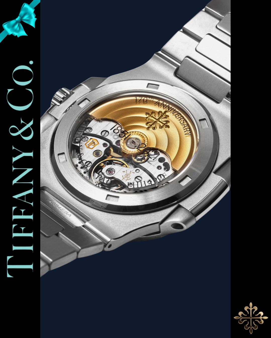 Tiffany Blue Patek Philippe Nautilus 5711/1A-018 百达翡丽 蒂芙尼蓝鹦鹉螺 5711 | WORLDTIMER