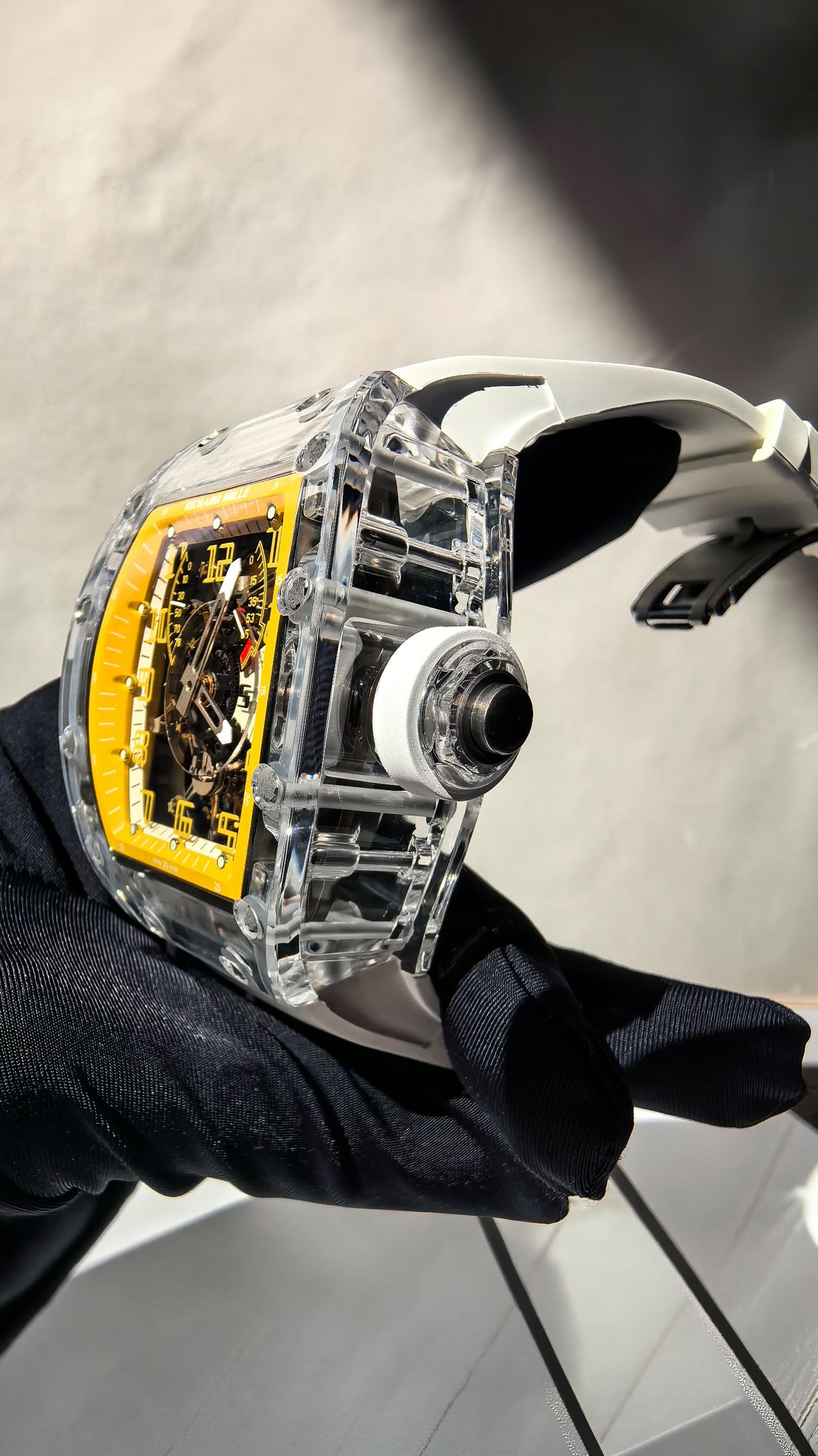 Richard Mille RM 003 Sapphire Tourbillon AET REMOULD U003 理查德米勒陀飞轮 RM 003 蓝宝石水晶手表 | WORLDTIMER