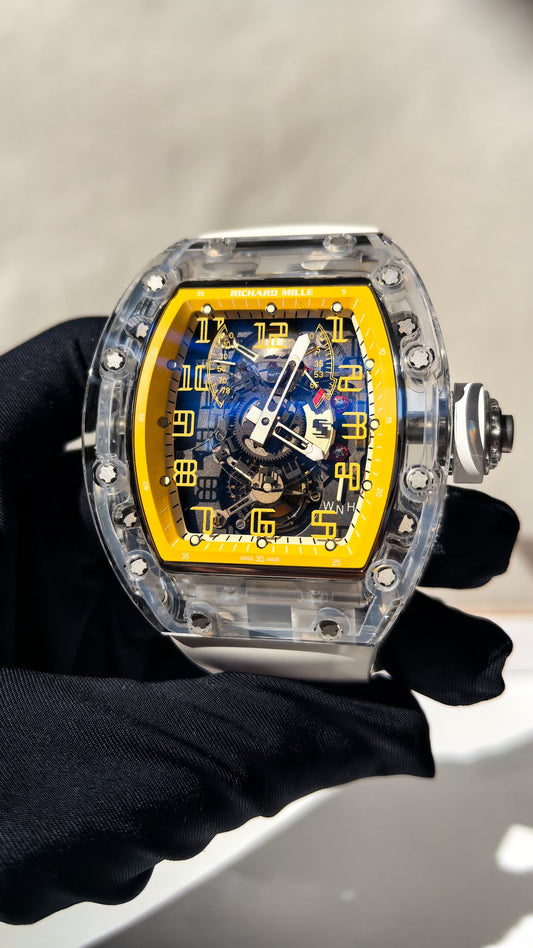 Richard Mille RM 003 Sapphire Tourbillon AET REMOULD U003 理查德米勒陀飞轮 RM 003 蓝宝石水晶手表 | WORLDTIMER