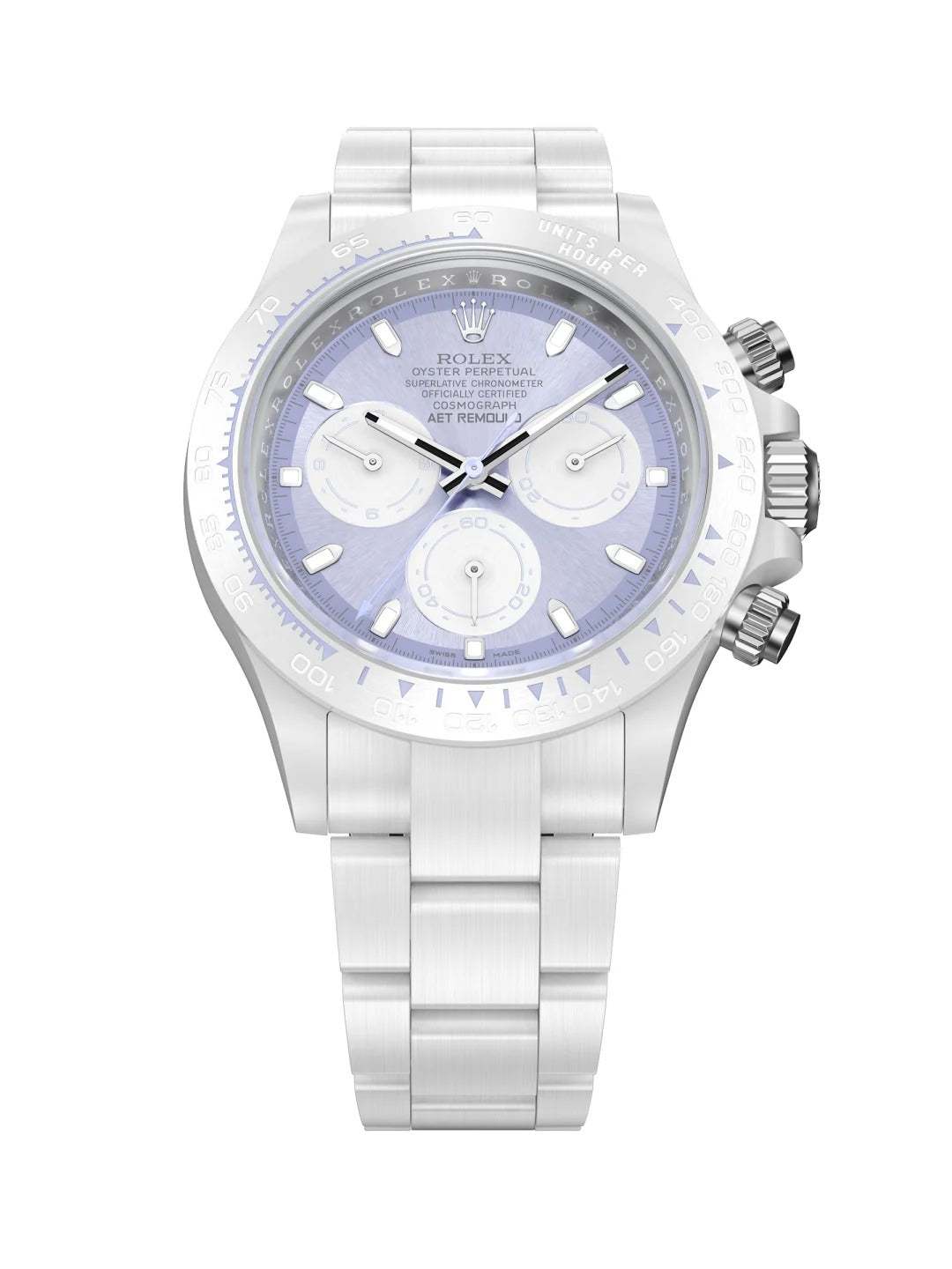 AET REMOULD Ceramic Rolex Daytona IRIS ASH 陶瓷劳力士 迪通拿 | WORLDTIMER