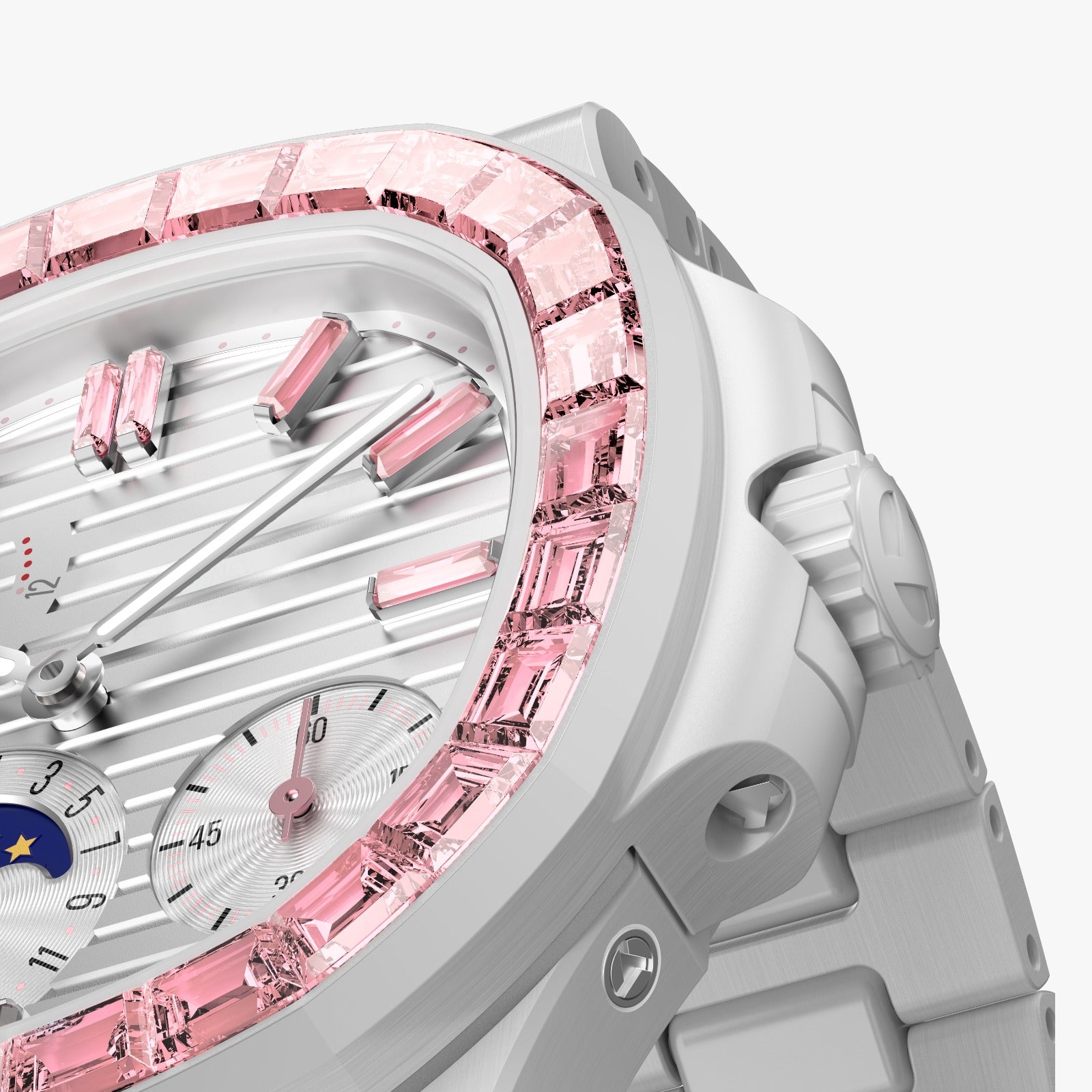 Patek 5712 AET Remould EOS 百达翡丽5712 粉红宝石 鹦鹉螺 | WORLDTIMER