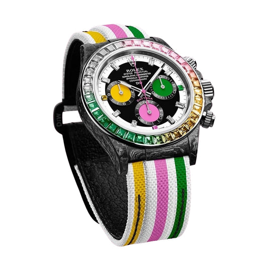 Rolex Rainbow Daytona CANDY Women's Watch DiW 劳力士彩虹迪 时尚女表 | WORLDTIMER